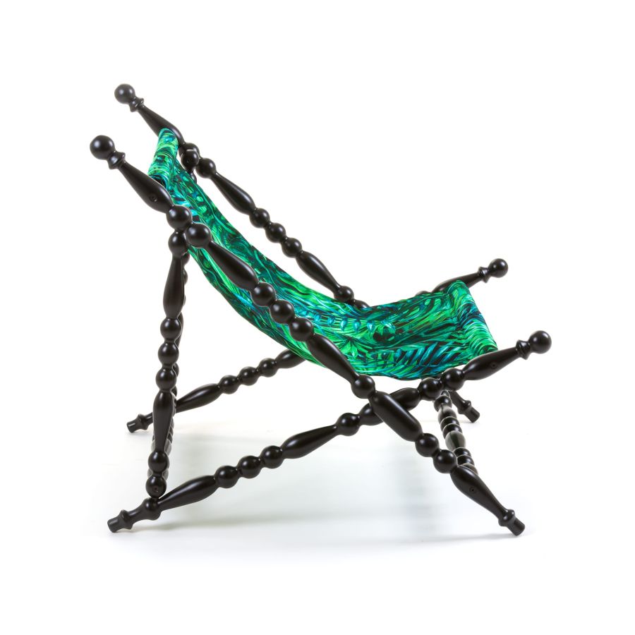 Seletti Heritage Foldable Deckchair Leave