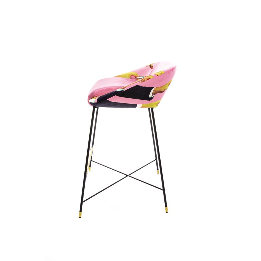 Seletti High Stool Pink Lipsticks