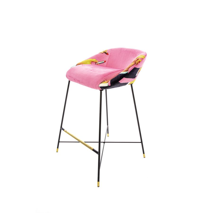 Seletti High Stool Pink Lipsticks