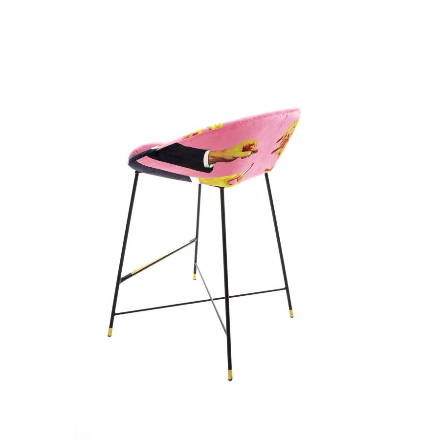 Seletti High Stool Pink Lipsticks