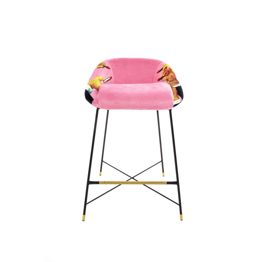 Seletti High Stool Pink Lipsticks