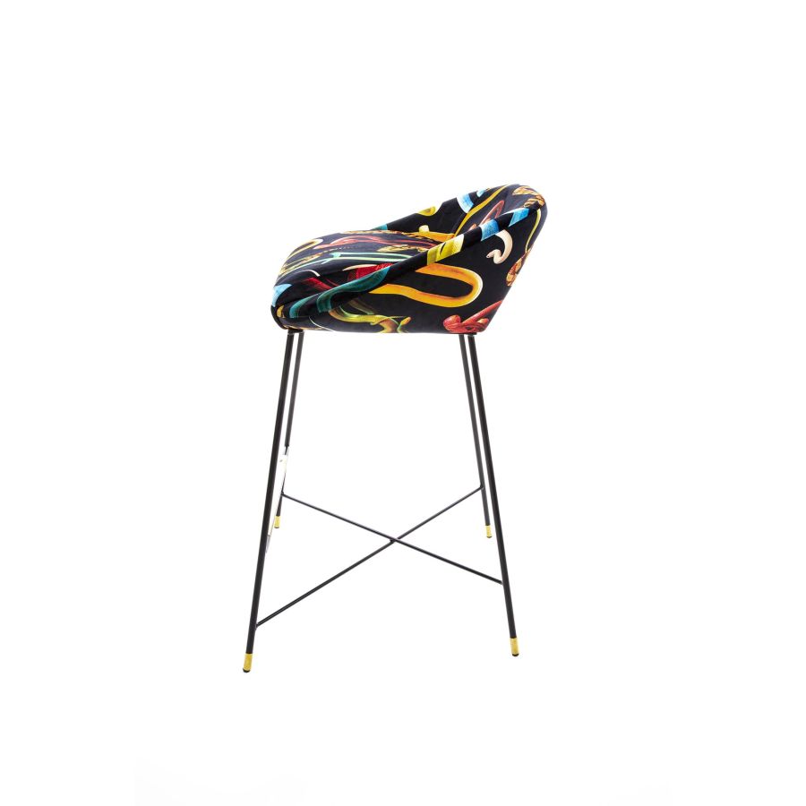 Seletti High Stool Snakes