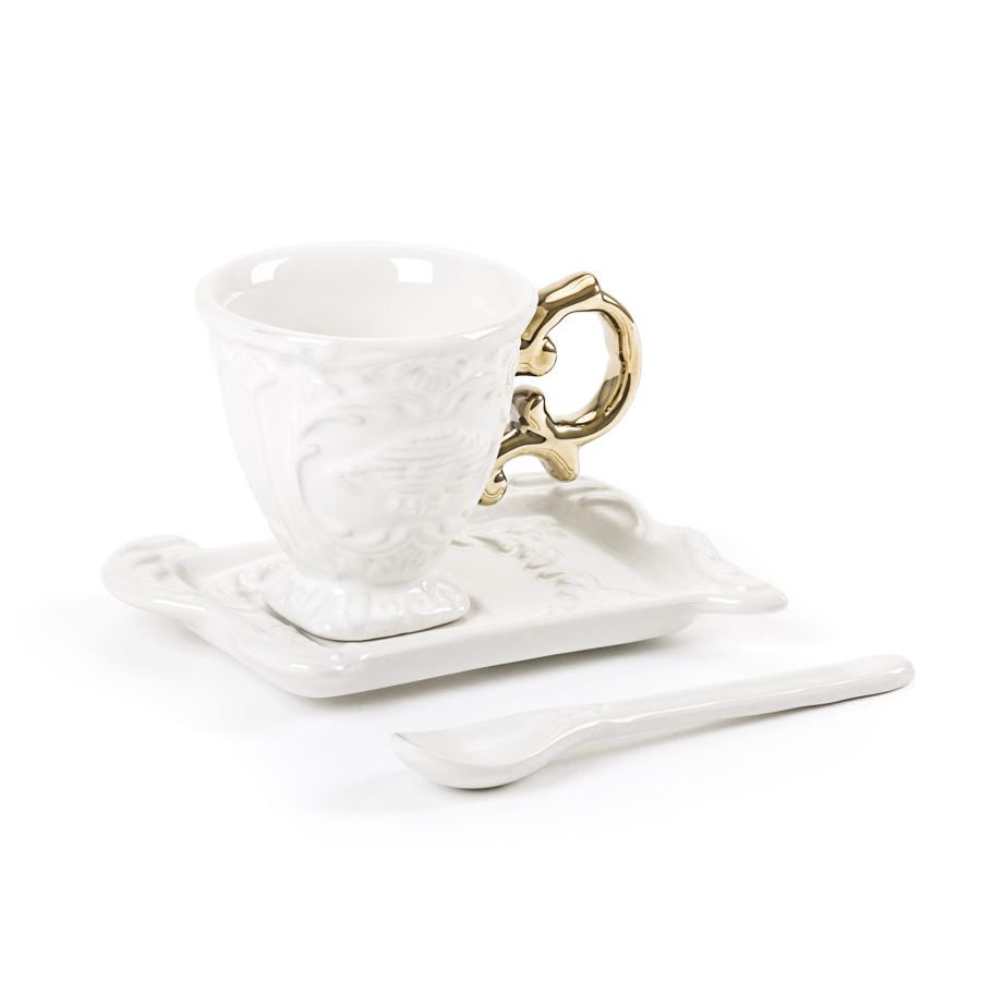 Seletti I-Wares Gold I-Coffee
