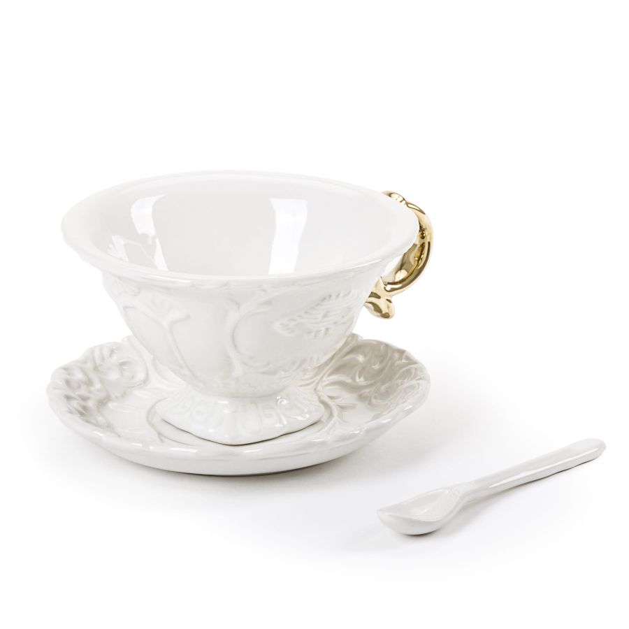 Seletti I-Wares Gold I-Tea