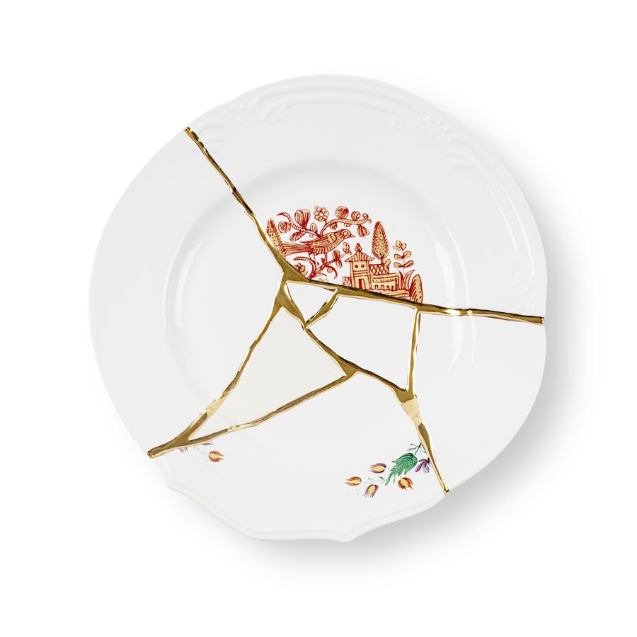 Seletti Kintsugi Dinner plate