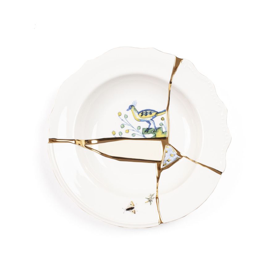 Seletti Kintsugi Soup plate