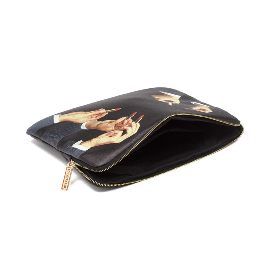 Seletti Laptop Bag Lipsticks Black