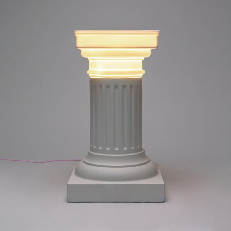 Seletti Las Vegas Side Table & Lamp