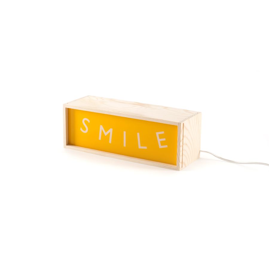 Seletti Lighthink Box Smile / Live / Paradise