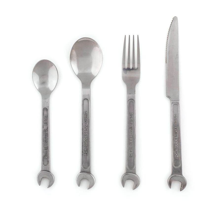 Seletti Machine Collection Cutlery Set of 4 pieces