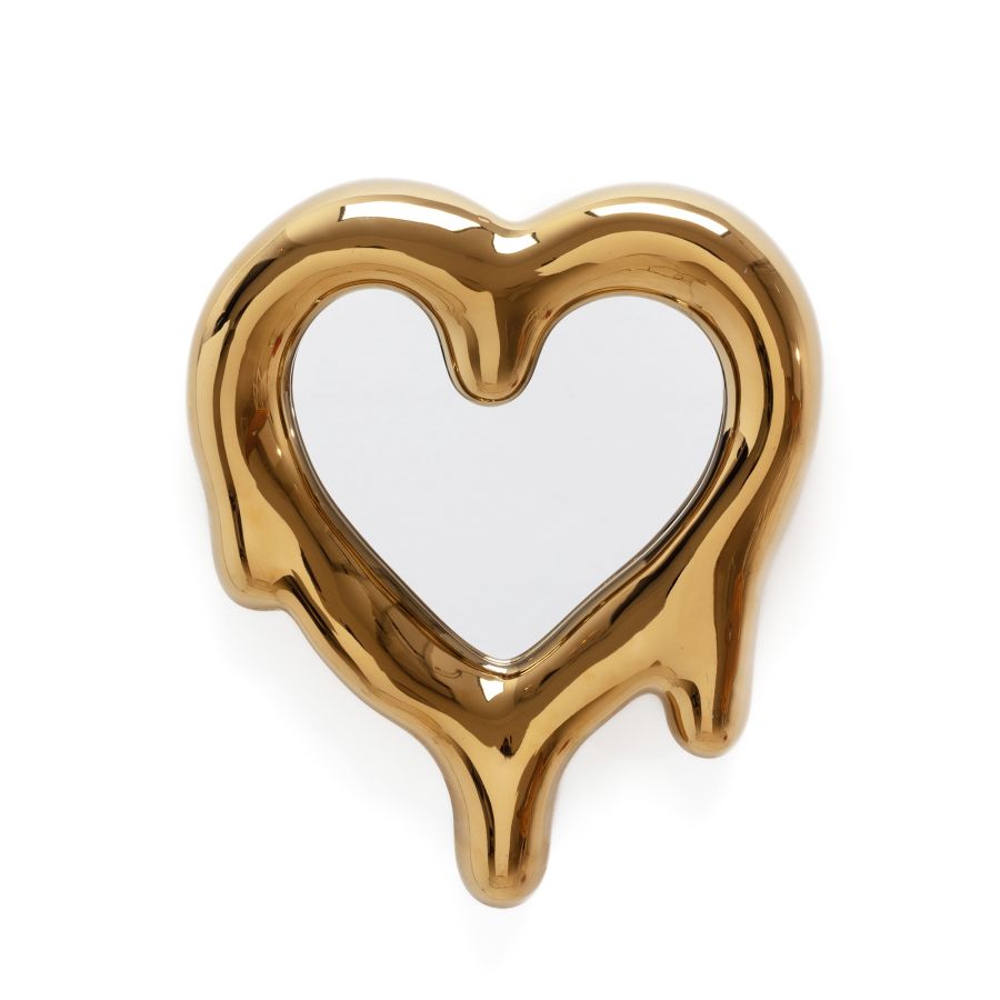 Seletti Melted Heart Gold