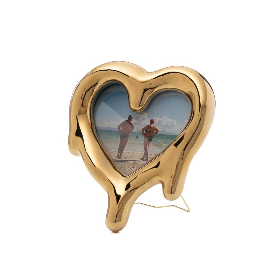 Seletti Melted Heart Gold