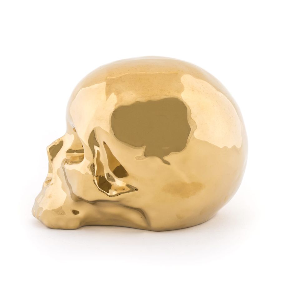 Seletti Memorabilia Gold My Skull