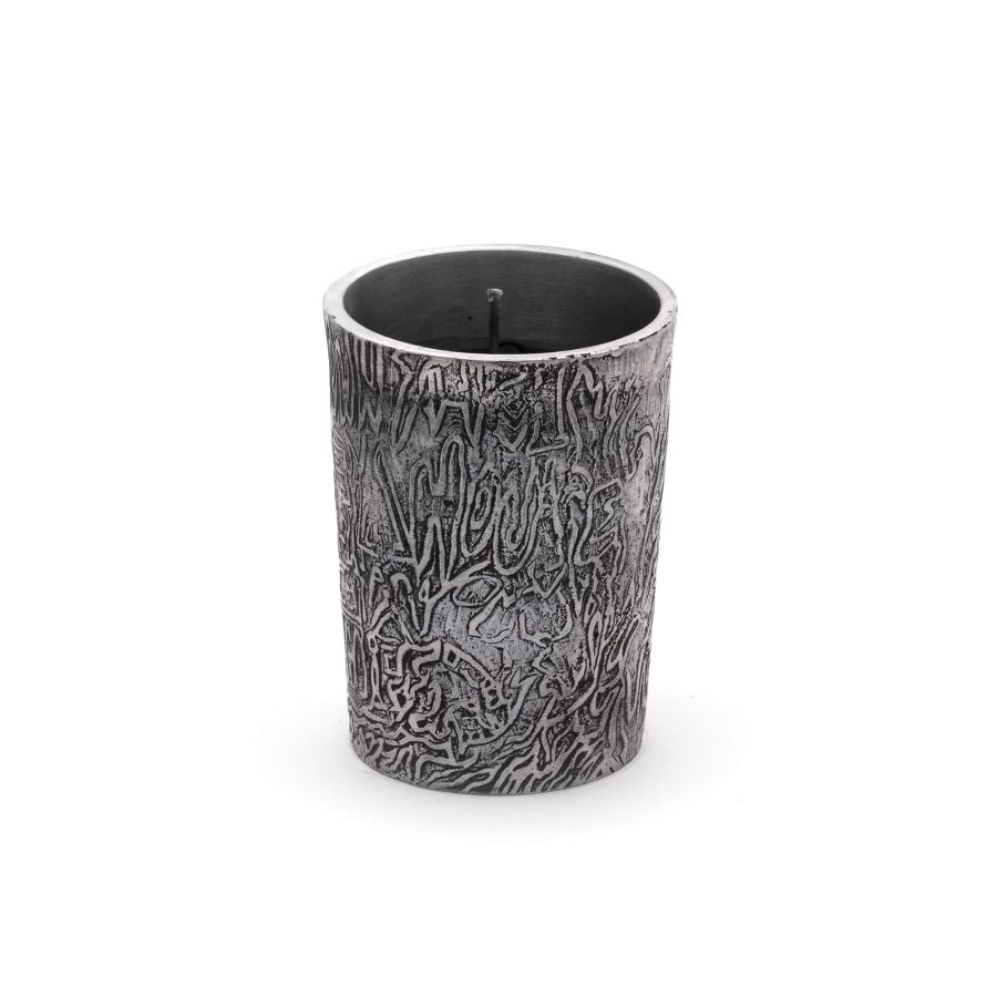 Seletti Metal Candle Burning down the house