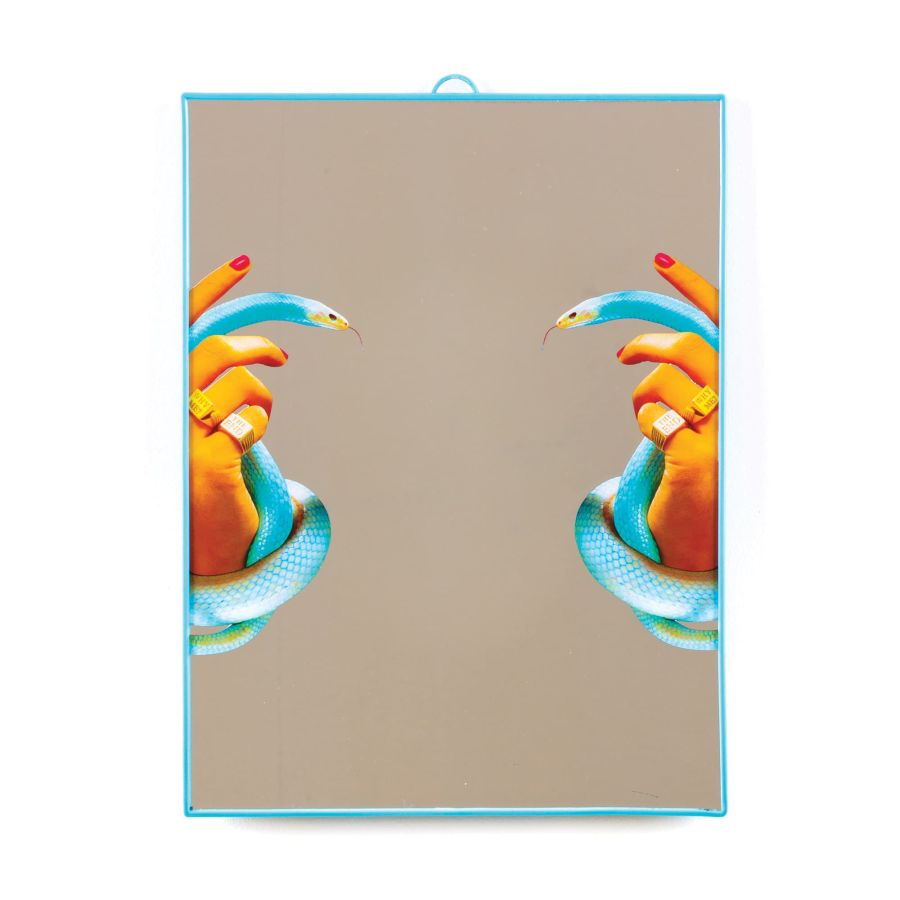 Seletti Mirror Big Hands with Snakes
