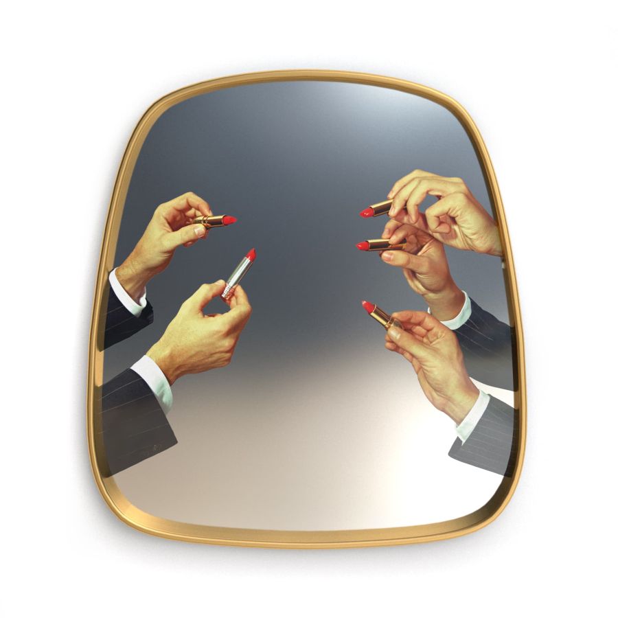 Seletti Mirror Gold Frame Lipsticks