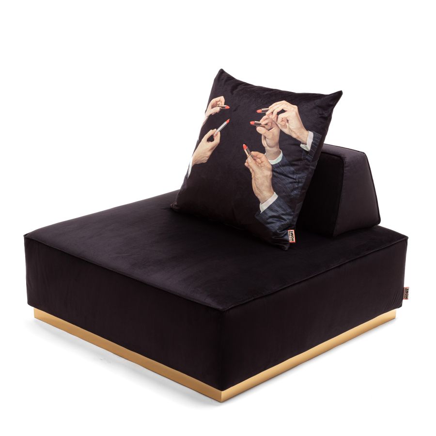 Seletti Modular Pouf Black