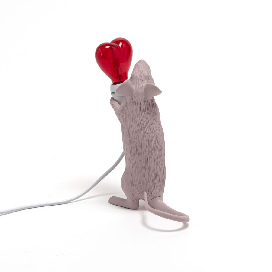 Seletti Mouse Lamp Love Edition