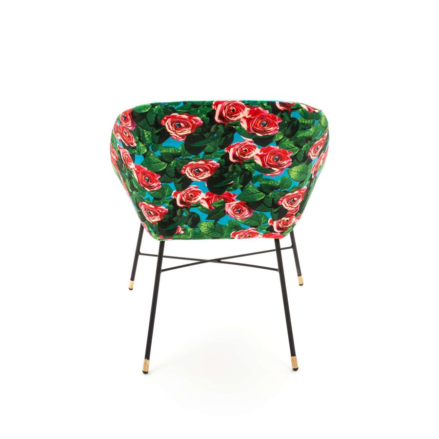 Seletti Padded Chair Roses