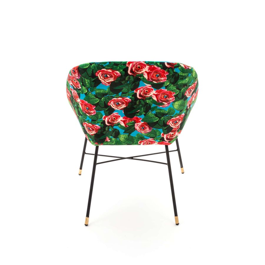 Seletti Padded Chair Roses