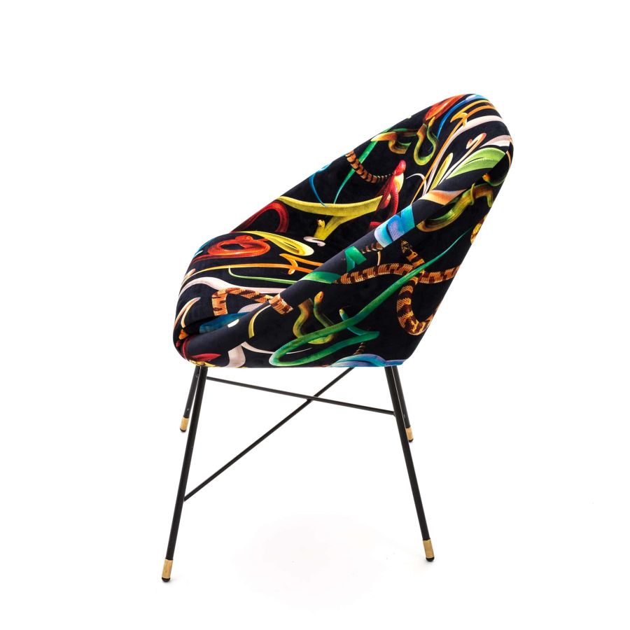 Seletti Padded Chair Snakes