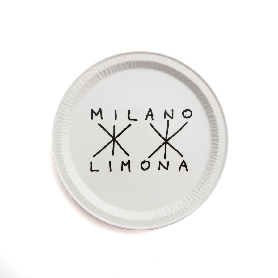 Seletti Plate Milano Limona