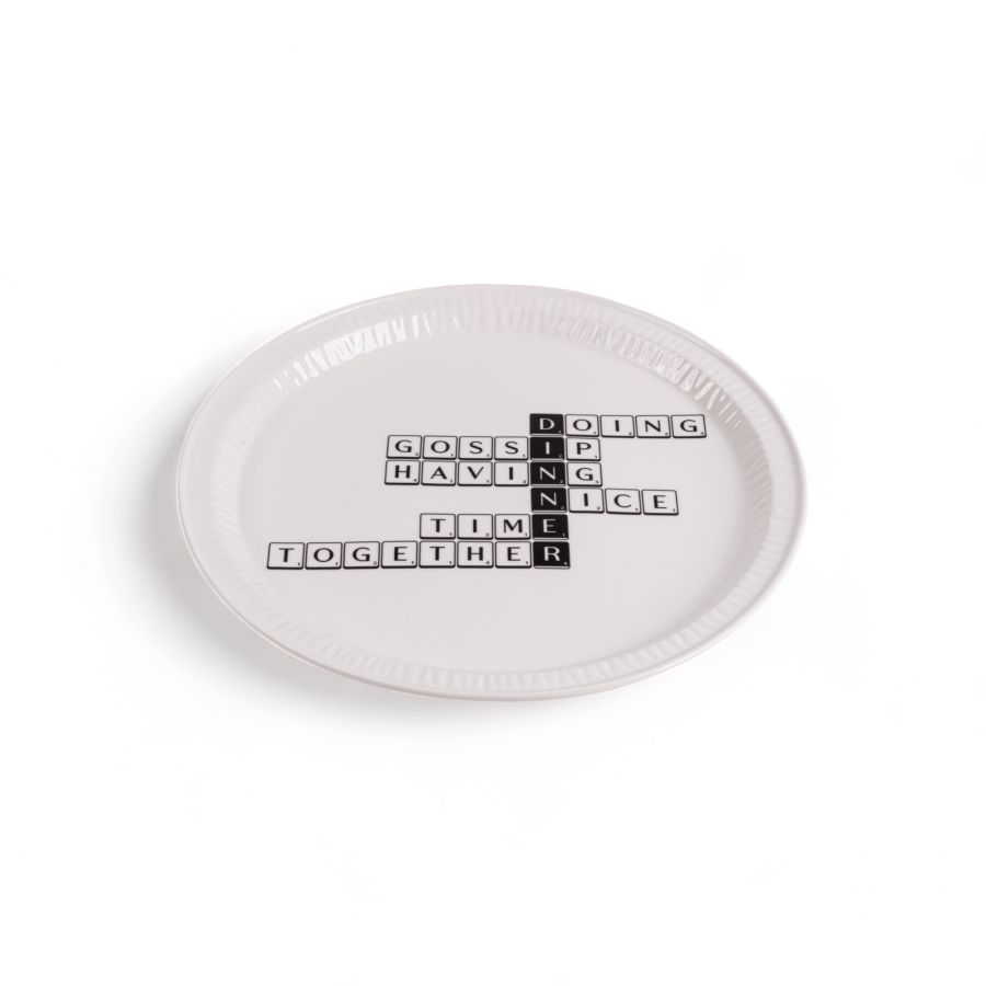 Seletti Plate Tiles & Tales "Dinner"
