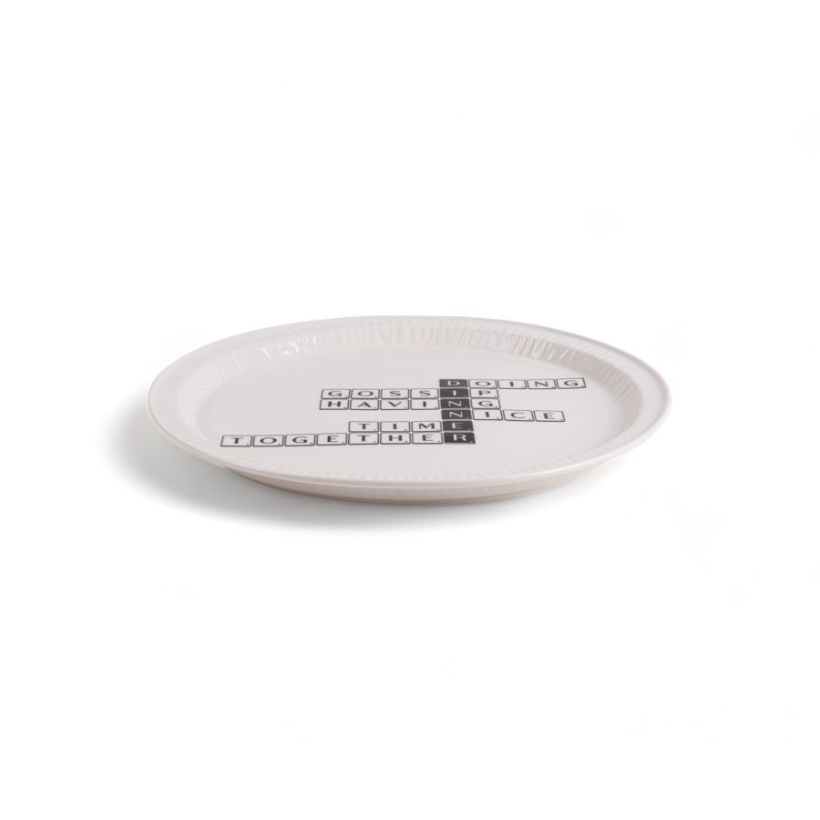 Seletti Plate Tiles & Tales "Dinner"