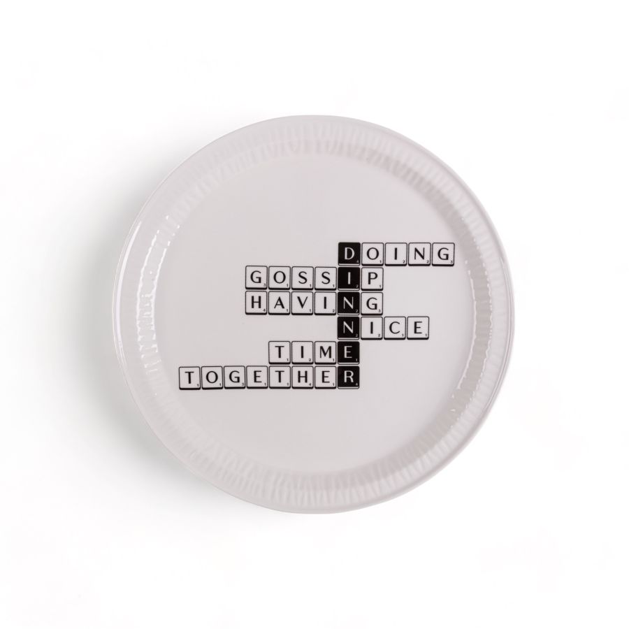 Seletti Plate Tiles & Tales "Dinner"