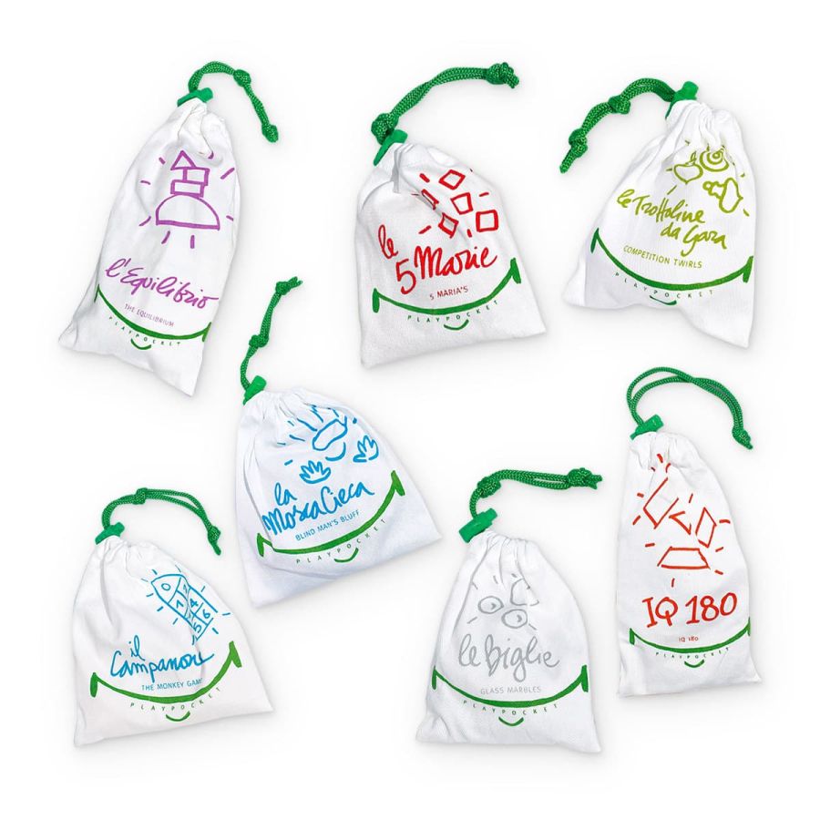 Seletti Play Pocket Set of 7 Games