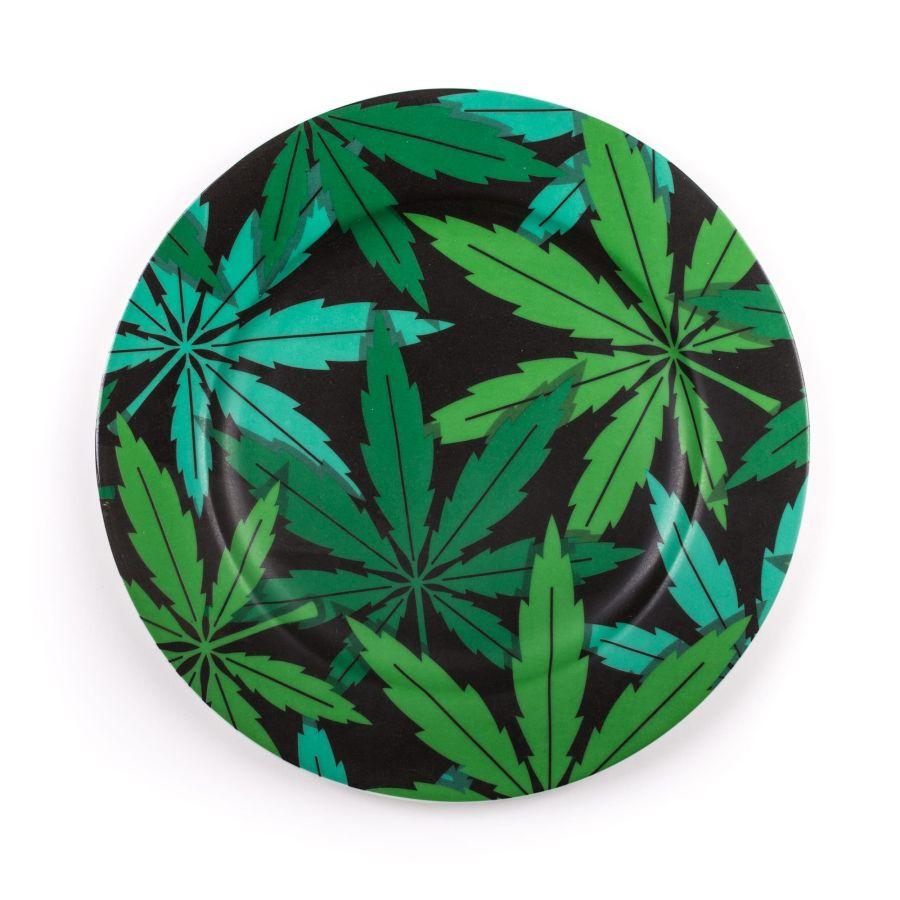Seletti Porcelain Plate Weed