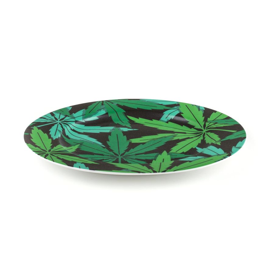 Seletti Porcelain Plate Weed