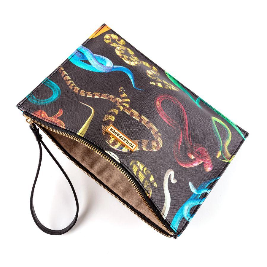 Seletti Pouch Bag Snakes
