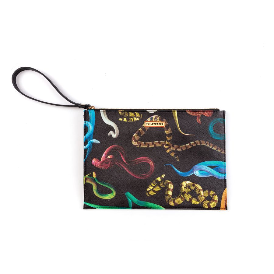 Seletti Pouch Bag Snakes