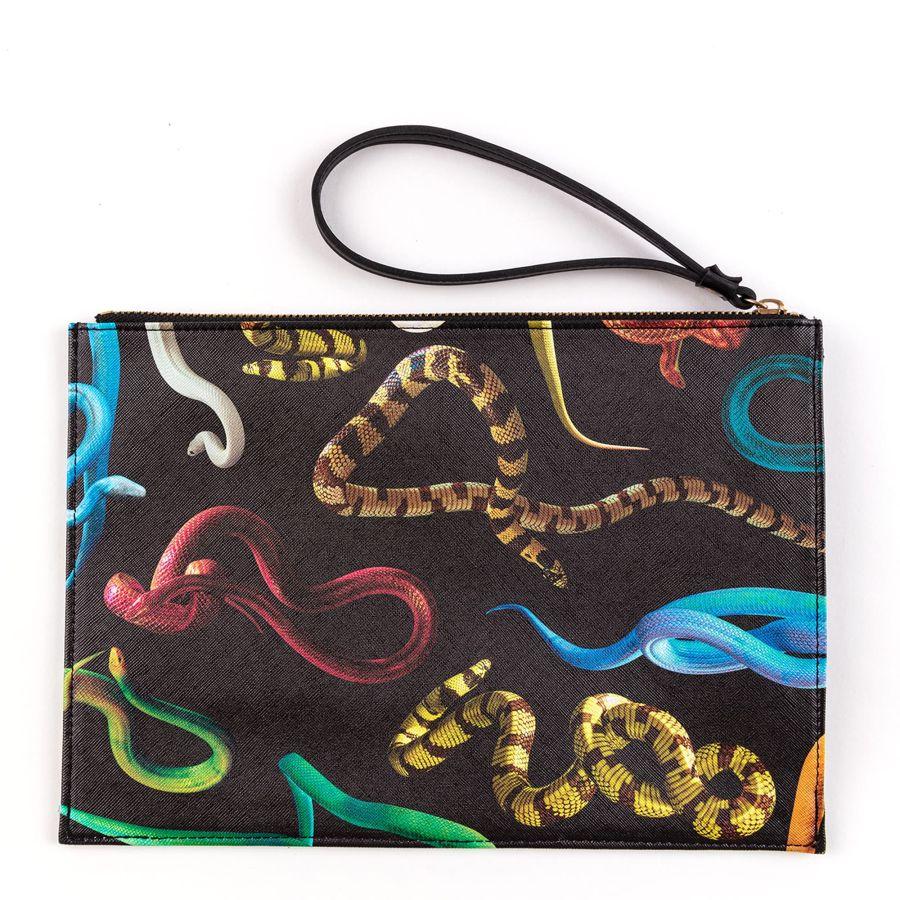 Seletti Pouch Bag Snakes