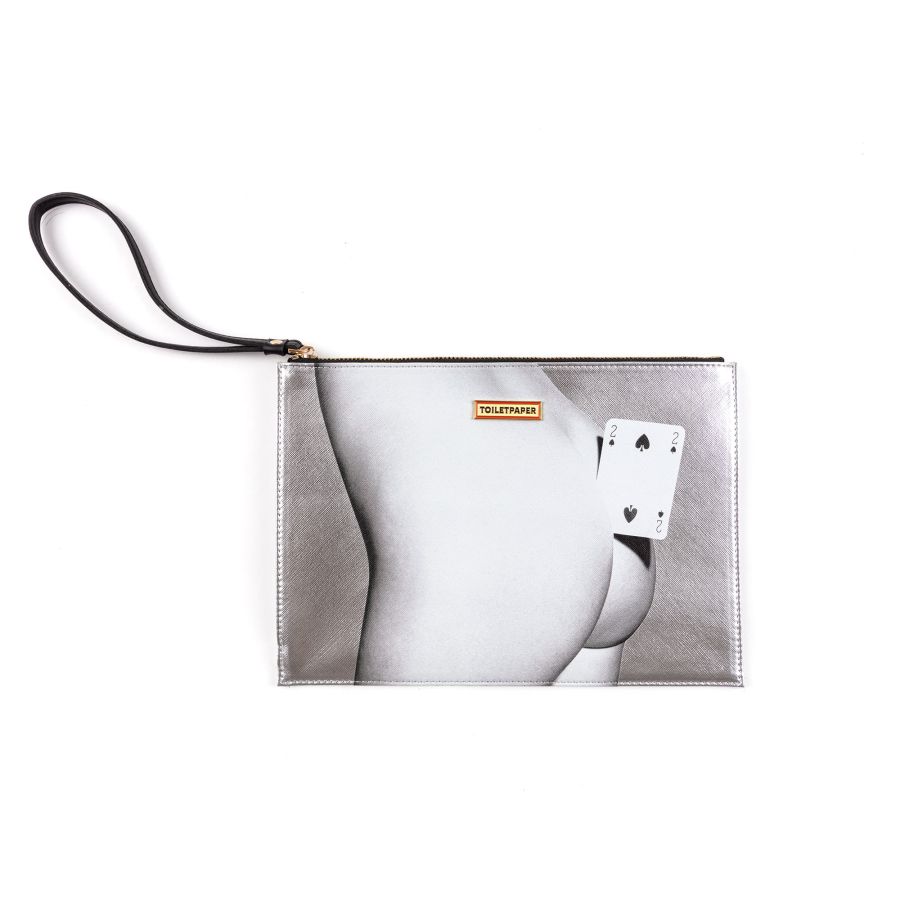 Seletti Pouch Bag Two Of Spades
