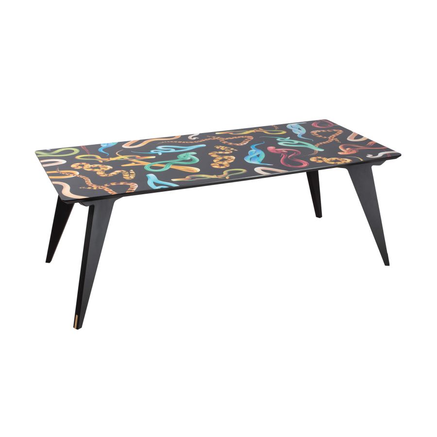Seletti Rectangular Table Snakes Long