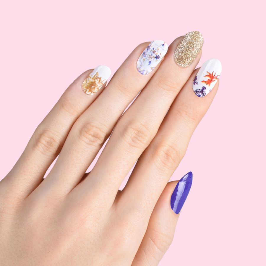Seletti Set 22 Nail Wraps Hybrid