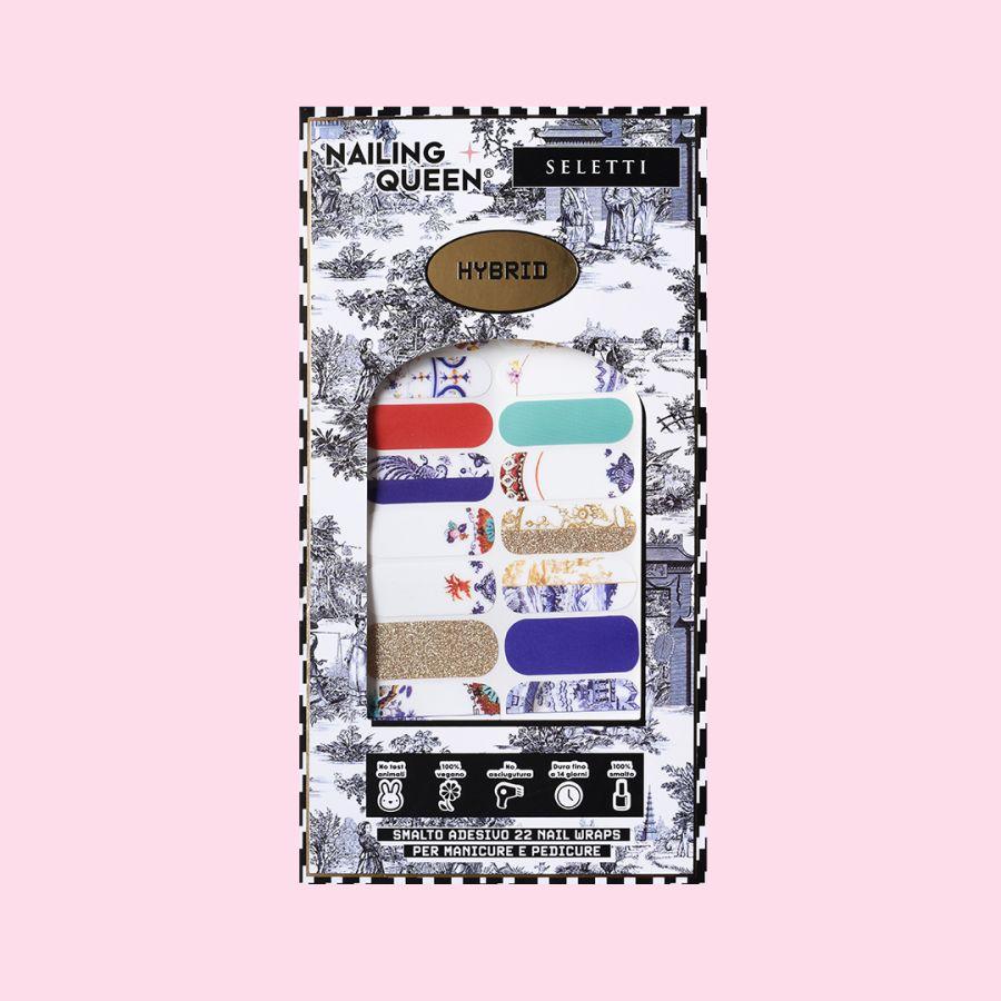 Seletti Set 22 Nail Wraps Hybrid