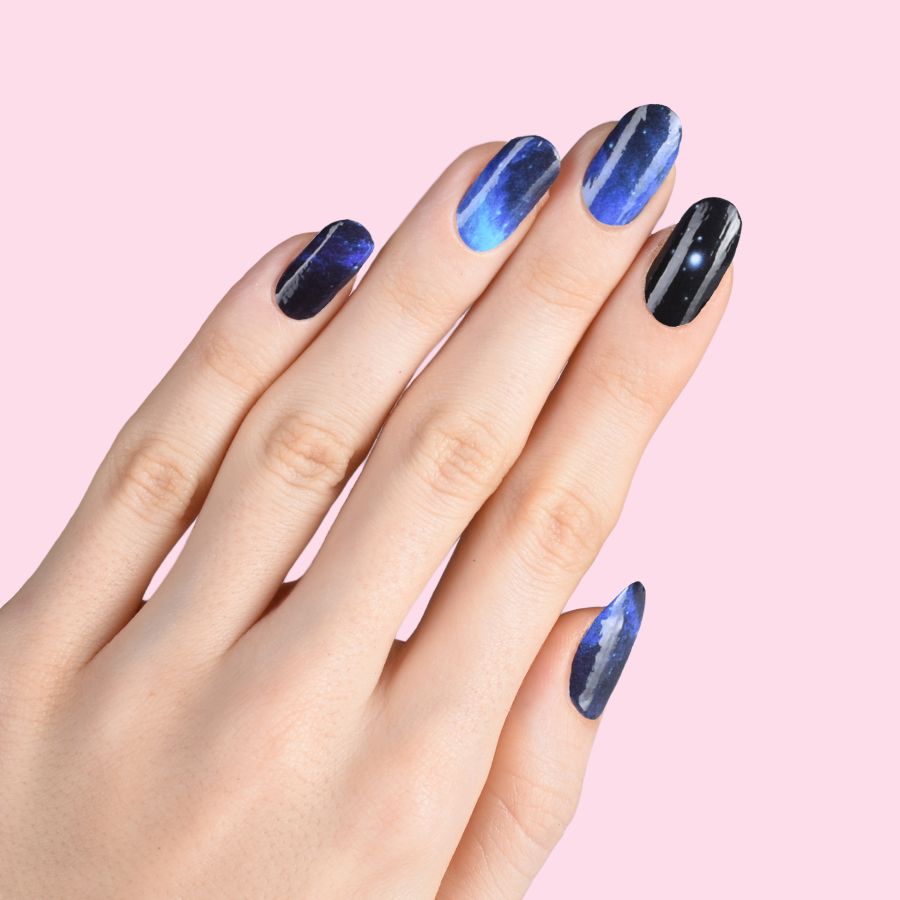 Seletti Set 22 Nail Wraps Skies