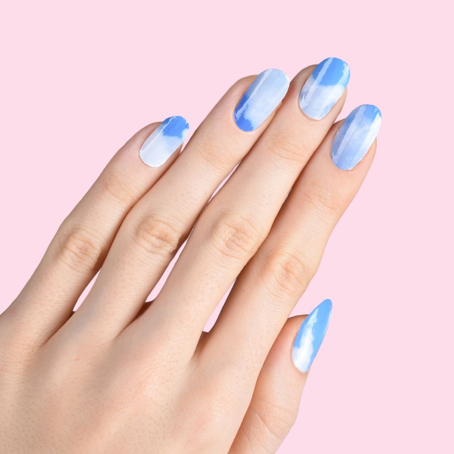 Seletti Set 22 Nail Wraps Skies