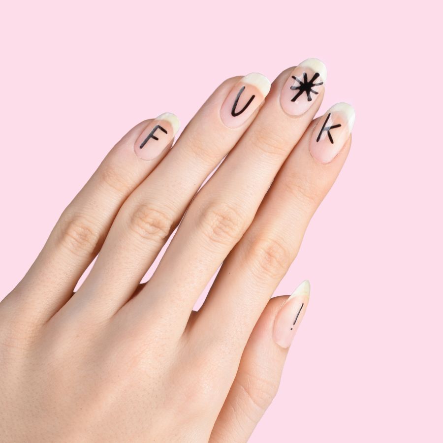 Seletti Set Adesivi Alphabet