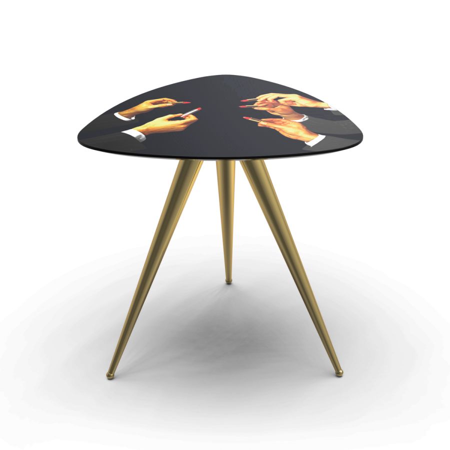 Seletti Side Table Black Lipstick