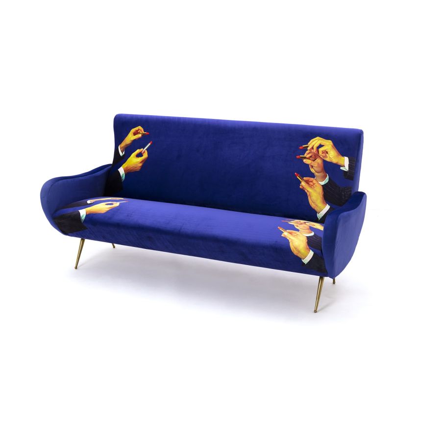 Seletti Sofa Three Seater Lipsticks