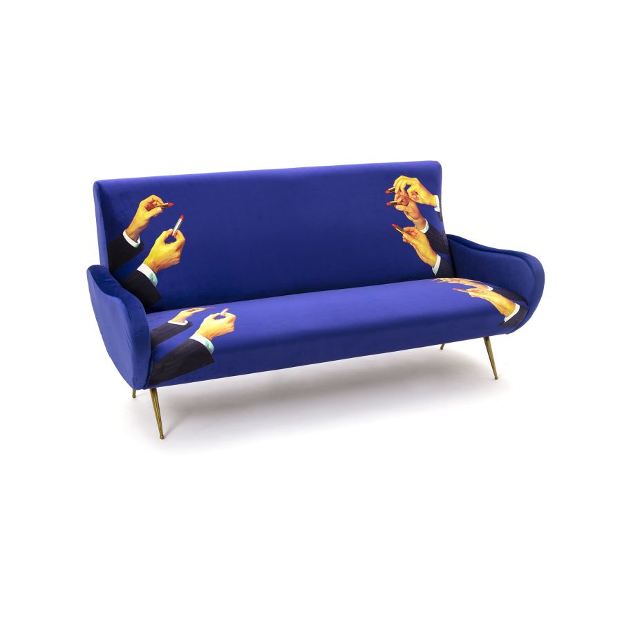 Seletti Sofa Three Seater Lipsticks