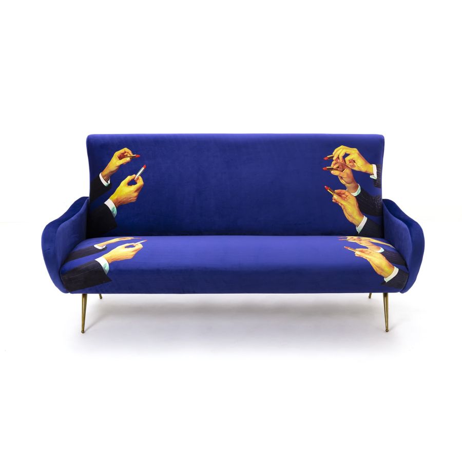 Seletti Sofa Three Seater Lipsticks