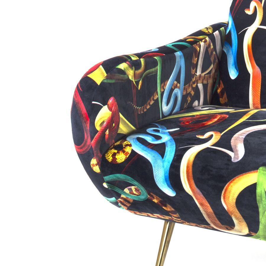 Seletti Sofa Three Seater Snakes