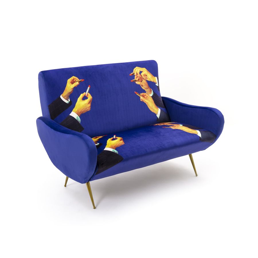 Seletti Sofa Two Seater Lipsticks