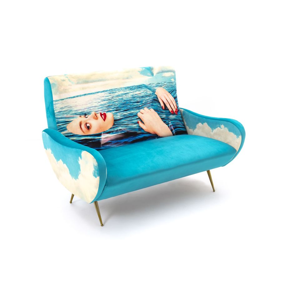 Seletti Sofa Two Seater Sea Girl