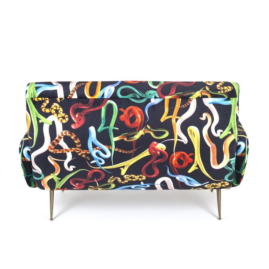 Seletti Sofa Two Seater Snakes
